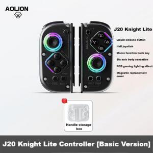 Aolion(澳加狮) | AOLION J20 Hall Joy-con Gamepad for NS2/Switch OLED/Switch NFC HD shake Lite left and right split game controller
