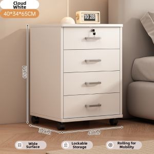 ZHUOHE | Under-table Drawer A4 File Storage Cabinet