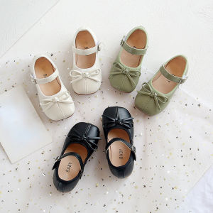Christmas gifts туфли Mary Janes Shoes Kid Leather Shoes 2023 Spring Cute Princess Shoes Soft Sole Baby Single Shoes Sweet Girl Shoes Kids Shoes