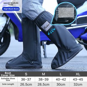 Breathable Waterproof Slip-resistant Durable Rain Shoe Cover