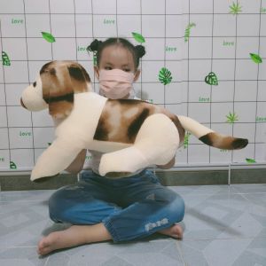 GẤU BÔNG CHÓ MỸ 60CM GẤU BÔNG CHÚ CHÓ DỄ THƯƠNG CHO BÉ