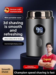 MONLEYTA | Mini Portable Electric Shaver with Washable Blades