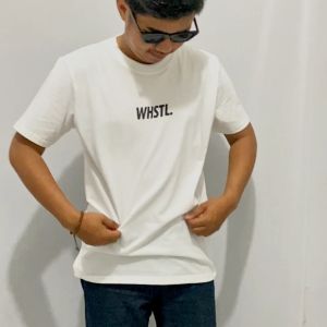 WHSTL. Kaos - Foamlogo 3 - White