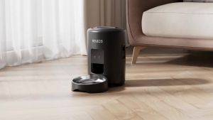 ROJECO | ROJECO Smart WiFi Automatic Pet Feeder 2L Cat Food Kibble Dispenser For Dog App Remote Control Auto Pet Feeder For Cat Supplies