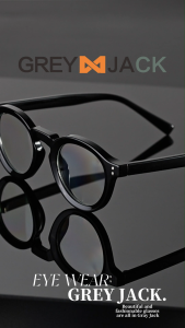 Grey Jack Kacamata Antiradiasi Blueray TR90 Model Kotak Ringan Stylish Pria Wanita Bisa Lensa Minus Antiradiasi Blueray Bluecromic 8642