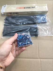 Jari-jari/ruji/spoke motor velg ring 17/17  lubang 36H supermoto trail cross KLX CRF WR Prochem