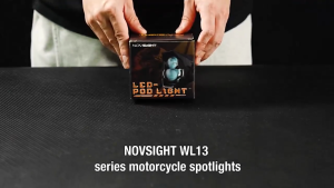 Novsight WL13 Laser Gun 45W 3500LM Motorcycle WorkLight Double LEDS Motorcycle Work Light IP68 Waterproof DC 12-30V