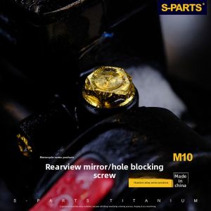 s-parts | Ốc Vít Siêu Nhẹ Cho Gương Hậu Mô Tô