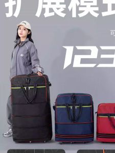 Túi Du Lịch Oxford Mới Có Bánh Xe Đa Năng Dung Tích Lớn Có Thể Gấp Lại Túi Hành Lý Cho Chuyến Bay Túi Du Lịch Cho Thanh Thiếu Niên