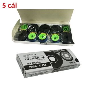 LM-IR300B MAX Nhãn Ruy Băng 5/10 Chiếc Cho LETATWIN LM-370E LM-380A LM-380E LM-390A Máy Viết Chữ Điện Tử Tương Thích Máy In Ruy Băng