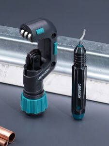 5/32” to 1-1/4” Outer Diameter Pipe CutterTube Cutter with Deburring Tool Copper Cutter and Thin Stainless Steel Tube