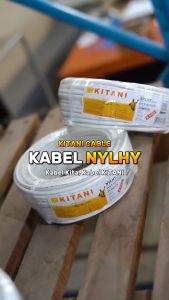 KITANI - NYLHY 3×0.75 mm² - 100 Meter -  Kabel Listrik Tembaga Serabut