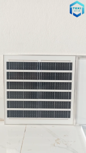 TẤM PIN NĂNG LƯỢNG MẶT TRỜI MONO 6V 15W 35x35cm - TEKI