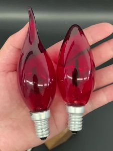 3W E14 220V Led Flame Effect Bulb Light Fire Bulbs Home For Home Candle Effects Flicker Type Red Decorative Ampoules Lighting
