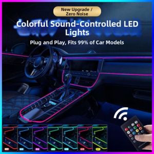JUNENGLIANG | Voice Control LED Car Atmosphere Light