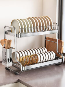 MEICHUWUYU | Multi-purpose 304 Stainless Steel Dish Drying Rack