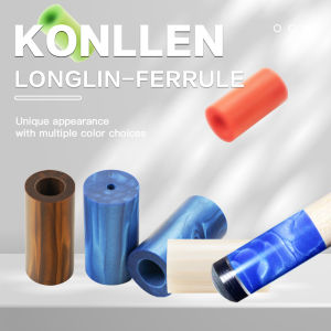 Juma Rainbow Carom Ferrule Billiard Pool Ferrule with Height 25mm Professional Durability for Billiard Cue Stick