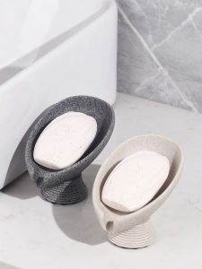 2025 New Soap Dish Draining Soap Holder Bathroom Luxury Suction Cup Household Cleaning Tools Soap Plate Box