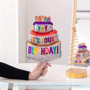 Angel Fly | Birthday Cake Cartoon Aluminum Foil Balloon Party Decor