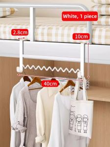 Ljxz| Dorm Bedside Hanging Basket Student Bunk Storage Organizer