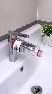 KIYO Sambungan Kran Air Portable Bahan Silikon 2 in 1 Faucet Extender Elastis Penyambung Kepala Keran Wastafel
