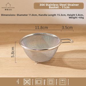MODERN SWEETHOME | Stainless Steel Fruit And Vegetable Washing Colander