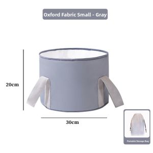 MONLEYTA | Foldable Portable Knee-Height Foot Bath Tub Home Use Foot Washing Basin Deep Bucket For Leg Soaking Convenient Travel Essential