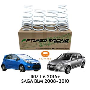 FTuned CLS Comfort Lowering Spring for Proton | Saga / Persona / S70 / X50 | KK Tyres