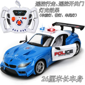 Xe Cảnh Sát Điều Khiển Từ Xa Có Thể Sạc Được Xe Mô Hình Trẻ Em Xe Cảnh Sát Có Đèn Và Cửa Có Thể Mở Xe Điện Điều Khiển Từ Xa