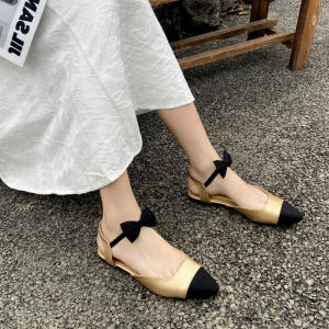 French Style Graceful Single-Layer Shoes: Women's Summer 2021 New Online Celebrity Hollow Sandals