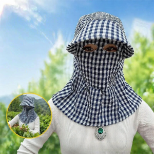 KUWUBIANJING | Sunproof Dustproof Neck Protection Hat