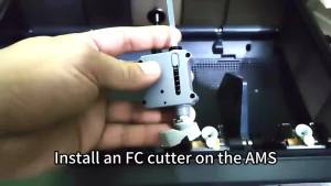 For 3D Printer Filament Cutter Fast Compatible With Core XY Enclosed 3D Printers Bambu H2D/P1/ Creality K1C/K2 Plus 3D Printer