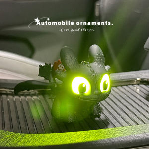 LUKSEN | Cute Glowing Toothless Car Decorative Item