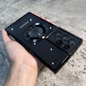 Trong suốt sang trọng không dây bằng Silicone sạc trường hợp đối với Samsung Galaxy S23 S22 S24 Ultra Plus trường hợp vỏ lưng chống sốc