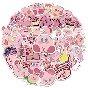 Nhãn Dán Dễ Thương Star Kirby 120 Cái Trang Trí Điện Thoại Di Động Túi Xách Túi Máy Tính Bao Bì Chống Thấm Nước Nhãn Dán