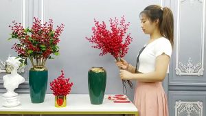 KINGENDSHOP - Pohon Cherry Tanaman Palsu Artificial Dekorasi Ruang Rumah
