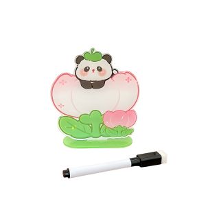 Fun Cartoon Character Acrylic Reminder Board with Marker BH266