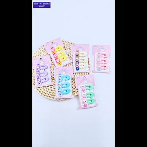 jepit rambut korea labubu 4.4 cm macaron color hairpin