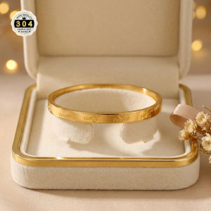 I LOVE YOU Stainless Steel Bracelet Minimal Luxury Fashion Jewelry for Women