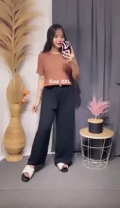 UNIKDANMURAHH - COD BAYAR DI TEMPAT SIERA HORNET KNIT CROP TOP BAJU KAOS ATASAN WANITA BAHAN APRIL KNIT