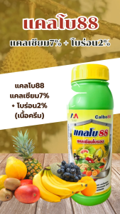แคลโบ88 - แคลเซียม7%+โบร่อน(สูง) 2% (เนื้อครีม)