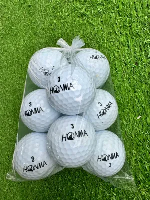 (Combo 10quả) Bóng Golf HONMA màu trắng độ mới 98%