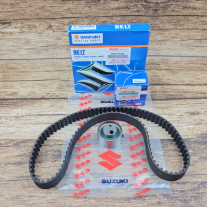 1SET TIMING BELT + BEARING TENSIONER SUZUKI APV BALENO FUTURA INJEKSI ESCUDO VITARA