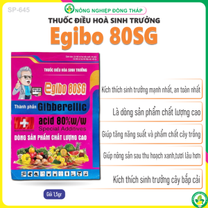 [COMBO 2 GÓI] Thuốc Điều Hòa Sinh Trưởng Egibo 80SG   - Dòng sản phẩm chất lượng cao (Gói 1.5g)
