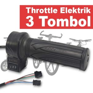 Handel Gas 3 Speed Sepeda Listrik & Akselerator Motor