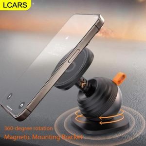 LCARS | Universal Car Phone Mount - New Upgrade Magnetic Suction Cup Dashboard Windshield Holder for Mobile Navigation Vehicle Accessori