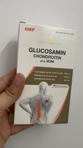 GLUCOSAMIN CHONDROITINN PLUS MSM - Giúp Giảm Nguy Cơ Thoái Hóa Xương Khớp (Hộp 30 viên)