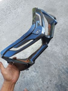 garnish front lampu depan vario 160 karbon