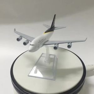 Metal 16cm Airplane Aircrafts B747 for UPS Airlines Static Die-Casting Alloy Model Plane Kits To Build Airplanes Toys