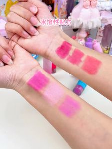 ลิปสติกสำหรับเด็กดิสนีย์สำหรับเด็กผู้หญิง ลิปสติกสำหรับเด็กปลอดสารพิษ ให้ความชุ่มชื้น เจ้าหญิง ชุดเครื่องสำอางเปลี่ยนสี